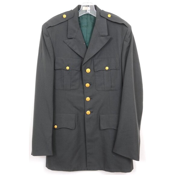 VTG Army Jacket Men 39XL Military Officers Dress Uniform Wool Coat 8405-965-1622 - Picture 1 of 16